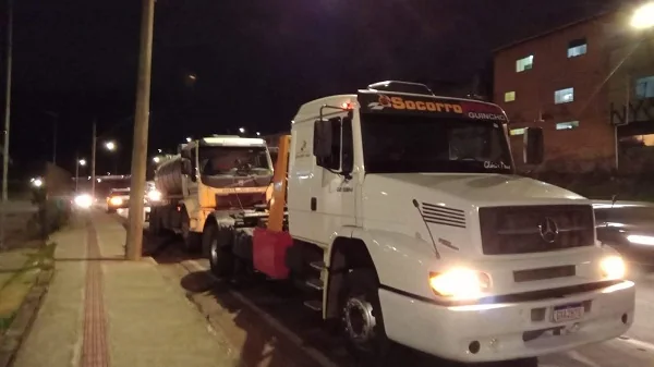 Veículo da frota Socorro Minas
